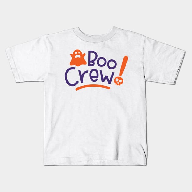 Boo crew Kids T-Shirt by Ombre Dreams